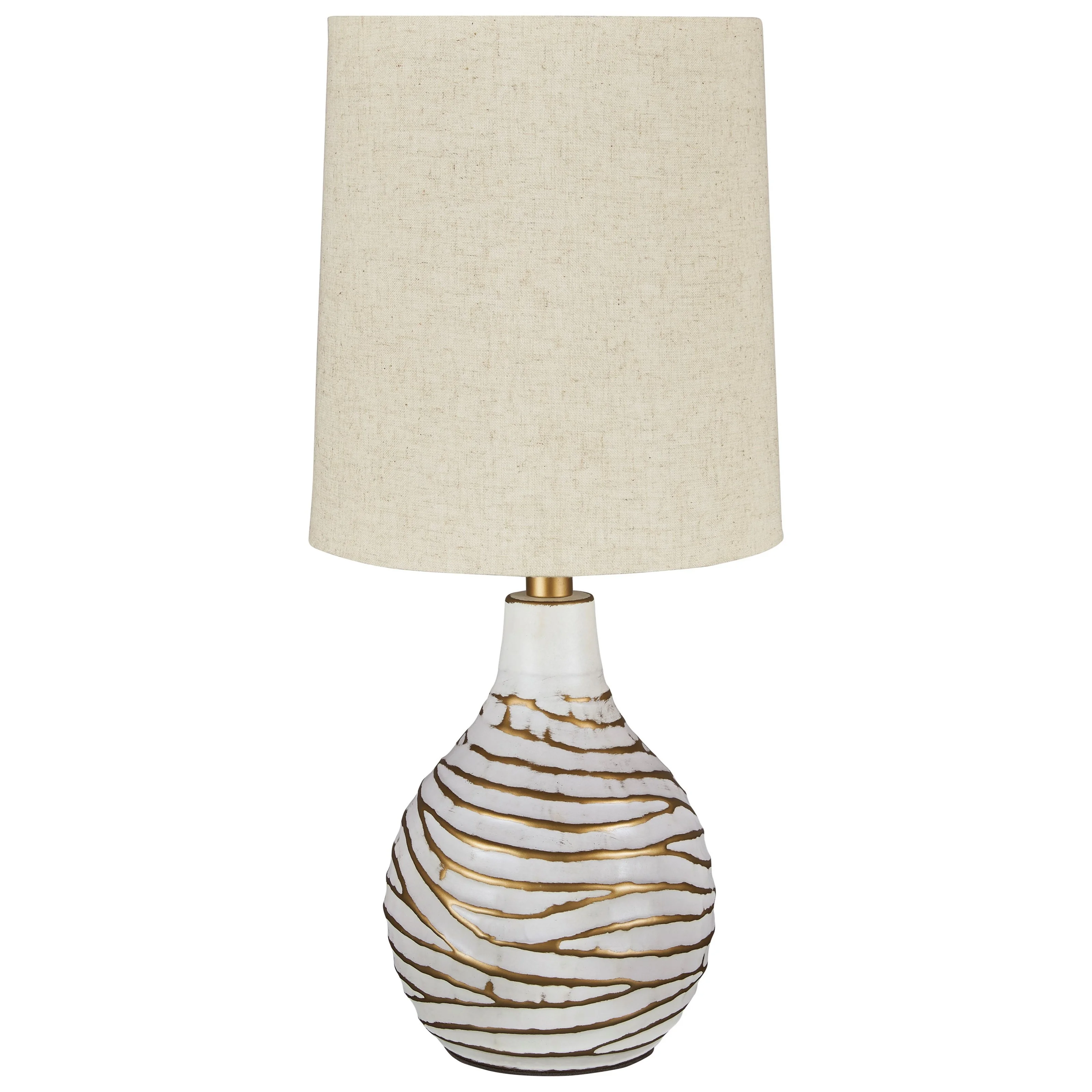 Signature Design by Ashley Lamps Contemporary L204194 Aleela White